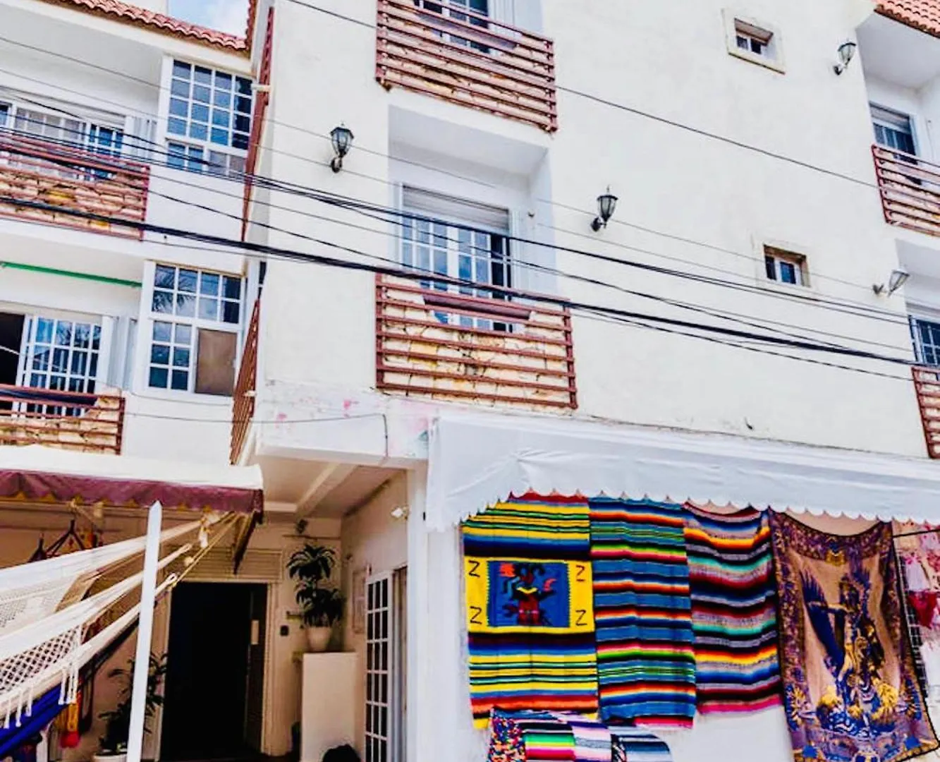 아파트 Katrina Double Room Dolce Vita Caribe Beach B&B 신데 델 카르멘